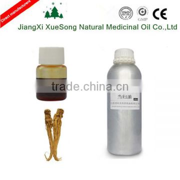 High quality pure Angelica oil for invigorate the circulation of blood in bulk sale