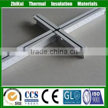 suspended false ceiling t-grid for pvc gypsum board