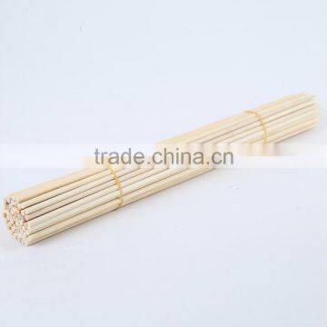 HY Factory Wholesale Natural BBQ Use 5.0mm*20cm bamboo skewers or bamboo sticks