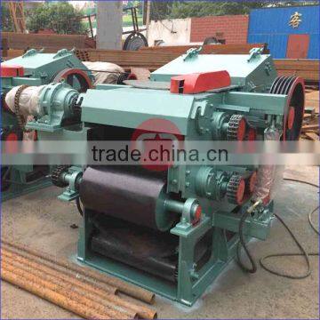 Industrial biomass chipper wood trunk drum chipper