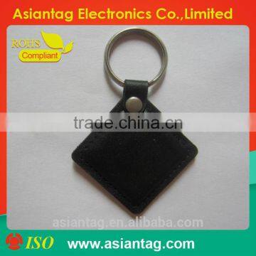 Smart leather rfid keyfob