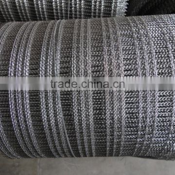 customer hole size stainless steel crimped wire mesh