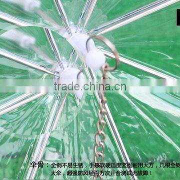 Transparent PVC Pet Dog Umbrella photo-3