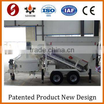 Concrete batching plant,MB1200 mobile concrete plant