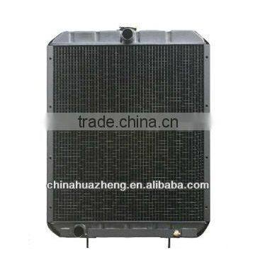 Radiator copper tank for tractor cooling system, tractor radiator parts