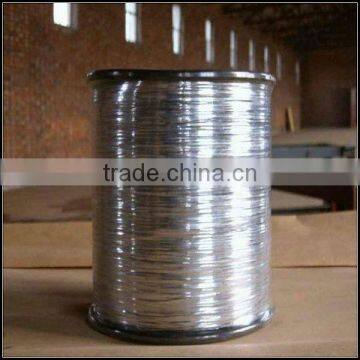 galvanized iron wire on spool(ISO9001:2000,manufacturer)