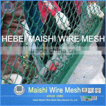 PVC Coated Chain Link Mesh Fence Diamond Mesh photo-2