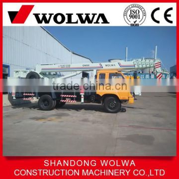 lifting height 27 meter 10 ton jib crane truck mounted crane