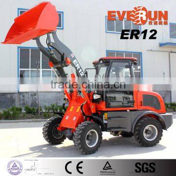 Plain Bucket ER12 Wheel Loader With Euroiii Engine/Quick Hitch for Europe photo-2