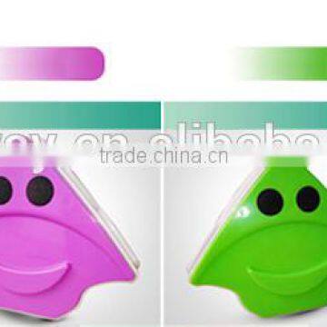 Different colors Double sided magnetic glass cleaner