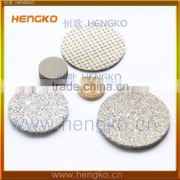 0.5 10 30 90 Microns SUS304 316L SS Stainless Steel Sintered Porous Disc Filter photo-6