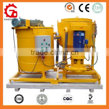 grouting matched equipment electric motor cement grout mixer