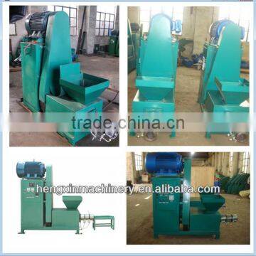 peanut husk extruder / hollow peanut shell briquette making machine