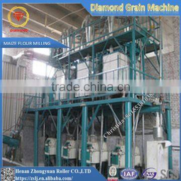 Fully Automatic White Maize Corn Grinding Mill Machine for Sale photo-6