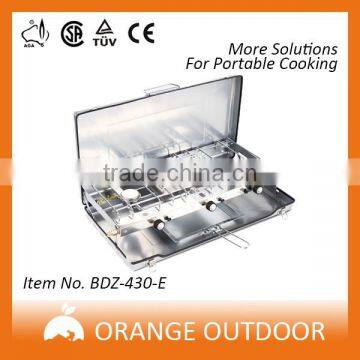 Newest Dual Power Source 4 Burner Camping Gas Stove photo-3
