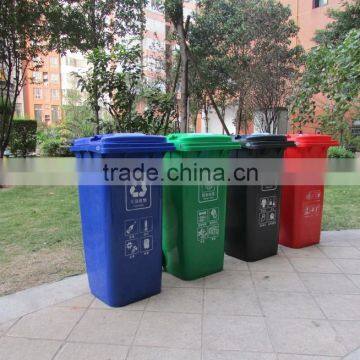 0utdoor Plastic Dustbin With Wheels photo-4