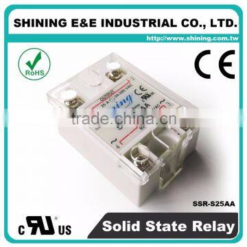 SSR-S25AA UL CE Approved AC To AC Single Phase 25A SSR photo-4