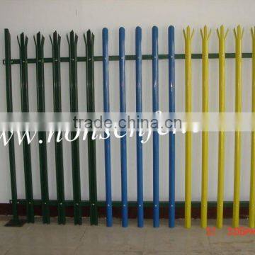 High Quality Palisade fence/gate and fence/ galvanized steel palisade fence (15 years Factory)