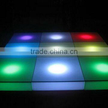 LED Remote Tall Square Coffee Table/ Hot Sell LED Dance Floor/LED Outdoor Lawn Square Table photo-2