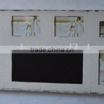 Decorative Multi Wooden Picture Photo Frame With Blackboard Decor photo-3