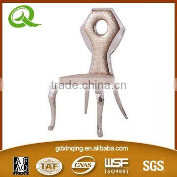 B364 China Wholesale Purple Fabric Dining Chairs photo-6