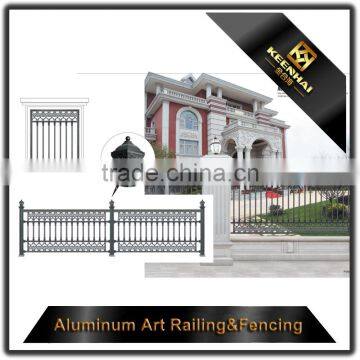Powder Coated Cast Aluminum Decorative Outdoor Villa Garden Fencing Prices photo-3