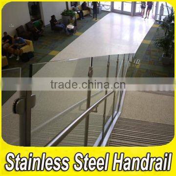 Home Stair 304 Stainless Steel Indoor Tempered Glass Railing photo-4