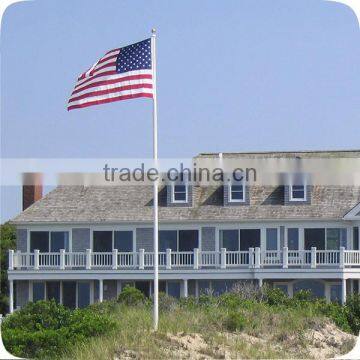 Taper Carbon Galvanized Steel Residential Flag Pole