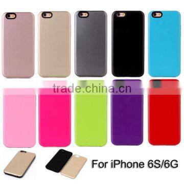 China Factory 2 IN 1 TPU + PC Combo Phone Case for iPhone 6S