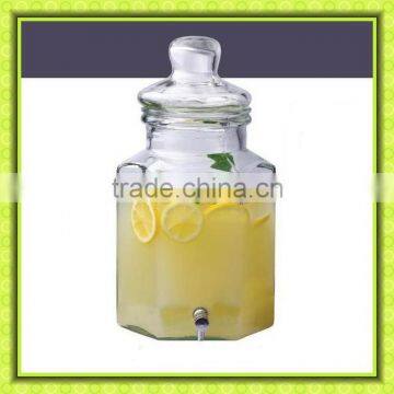 3 Liter Glass Beverage Dispenser With Plastic Tap photo-2