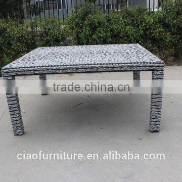 Patio Square Table Rattan Outdoor Dining Table photo-2