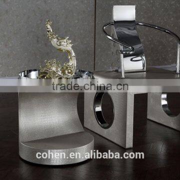 Wholesale Modern Luxury Stainless Steel Mental Leisure Chair for Livingroom Furniture/hotel Furniture photo-2