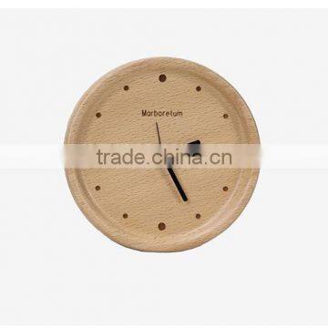 Simple Hot Sale Solid Wood Decorative Wall Digital Clock photo-2