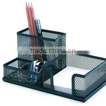 Multifunction Metal Mesh Pen Holder Storage Desktop Small Items School Office Supplies Desk Organizer photo-2