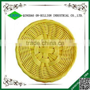 Cheap Woven Decorative Colored Fruit Plastic pe Rattan Basket photo-5