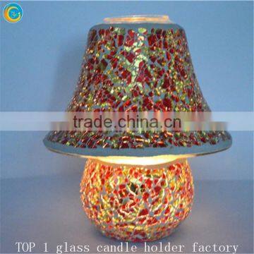 Decorative glass mosaic lamp shade