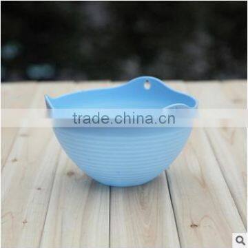 Home Garden Plastic Flower Pot Hanging Planter With Iron Chain photo-6
