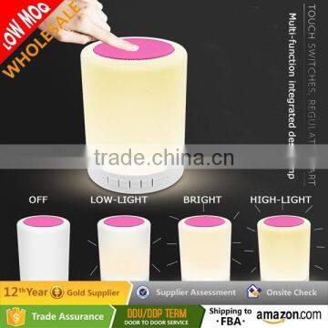 High Quality Music Mini Portable Bluetooth Speaker With LED Lamp photo-2