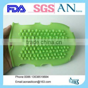 HOT Selling Silicone Massage Bath Gloves Silicone Massage Glove