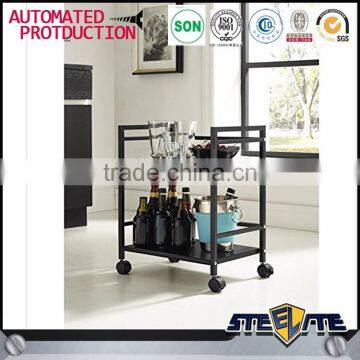 Hotel Furniture Metal Material Movable Snake Food Display Rack photo-3