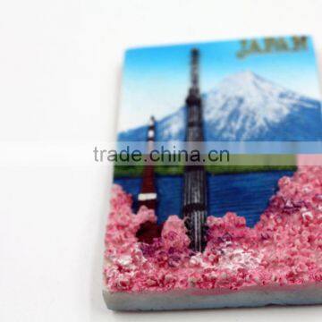 Oem Hot Sale 3d Polyresin Japan Souvenir Fridge Magnet for Sale photo-3