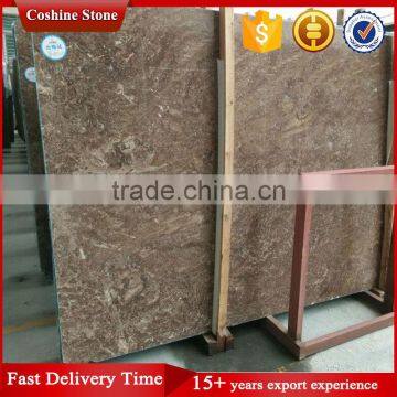 Coffee Brown Marble Pattern Floor Design photo-5