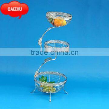 2017 New Design Fruit Tubbiness Shape Metal Wire Empty Hanging photo-2