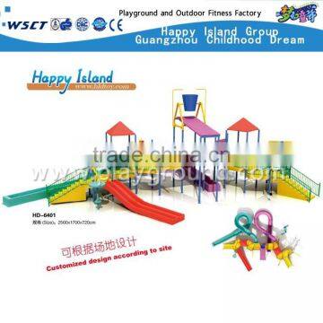(HD-6601)Small Size Water Play Equipments Water Slide Children Outdoor Play Equipment photo-2