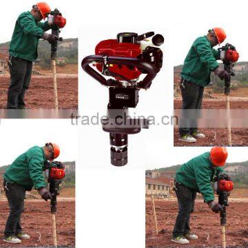 Mini Petrol Hammer Piling Machine Portable Gasoline Powered Diesel Post Driver photo-2