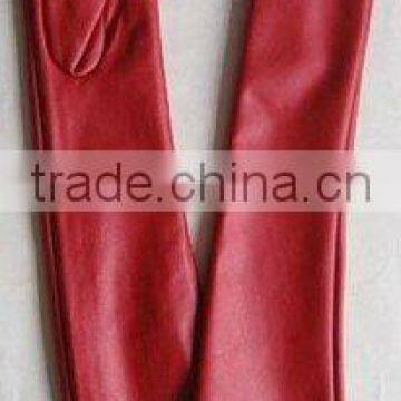 Opera leather gloves