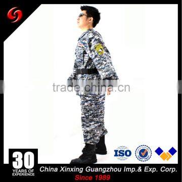 Navy Blue ACU Camouflage Malaysian Military Uniform photo-5