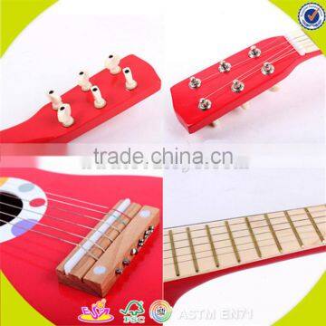 Wholesale Kids Wooden Guitar Toy High Quality Baby Wooden Guitar Toy Cheap Children Wooden Guitar Toy W07H037 photo-5
