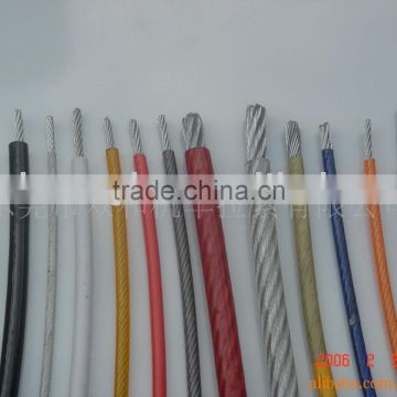 Wire Rope/Steel Wire Cable/Wire rope covered with color plastic