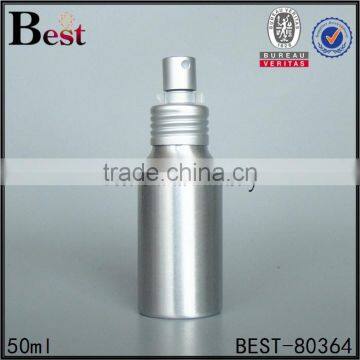 50ml aluminum bottle silver aluminum spray bottle for cosmetic water toner perfume china suppliers